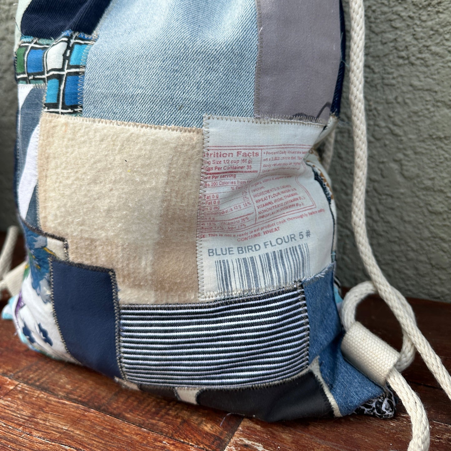 MUNGA Drawstring Bag - Blue One