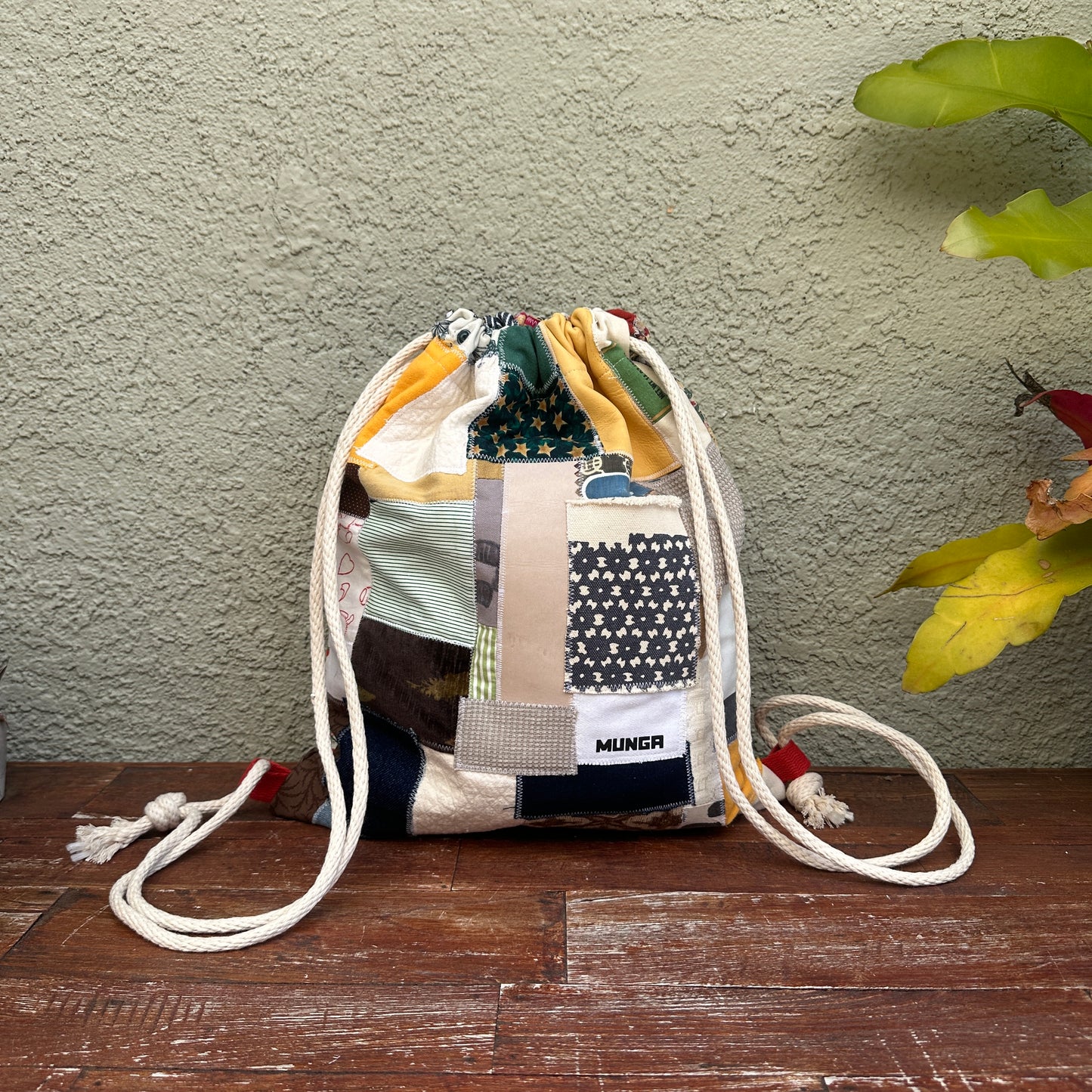 MUNGA Drawstring Bag - The Strawberry Patch