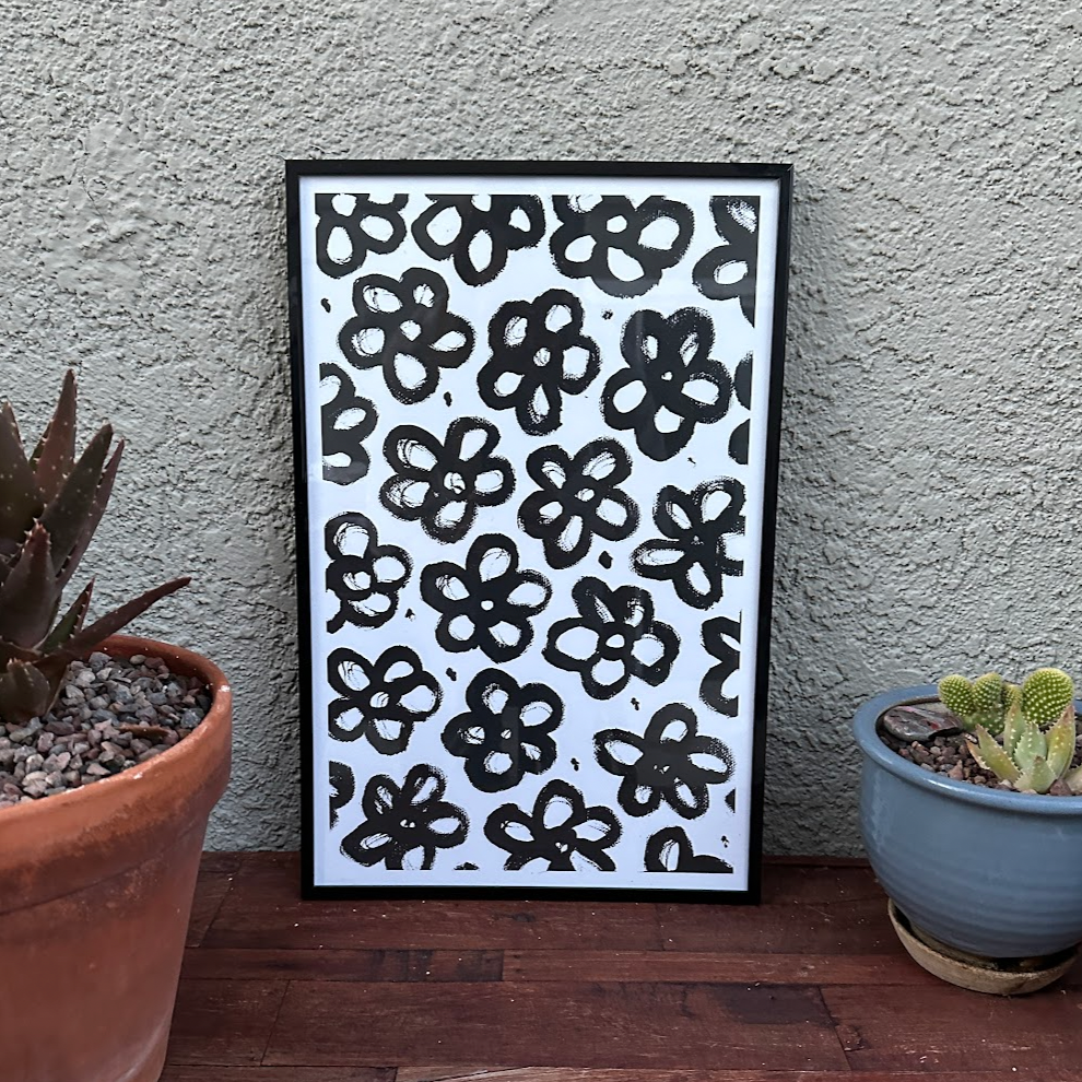 MUNGA Print, Flowers, 11"x17" - Print