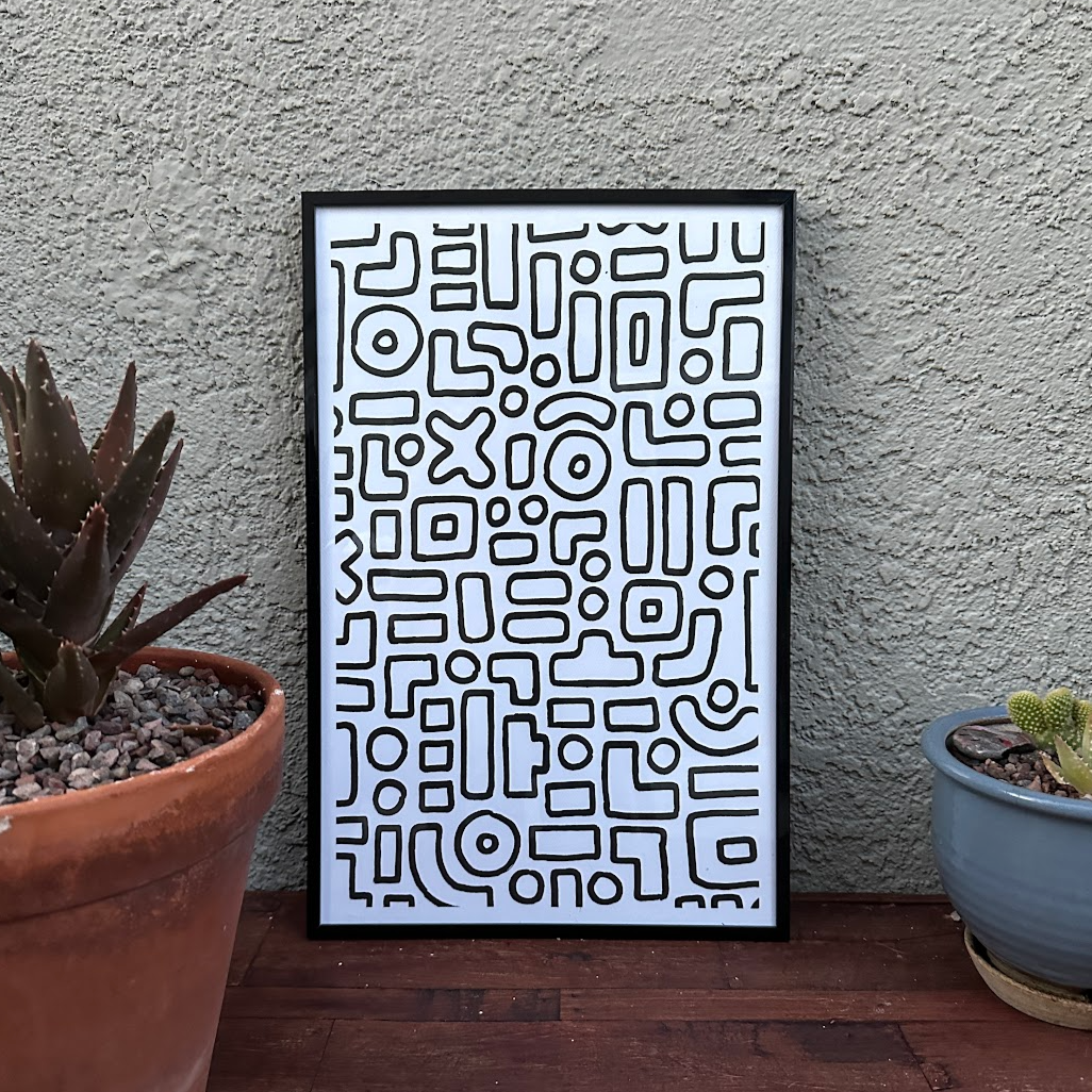 MUNGA Print, Outline, 11"x17" - Print