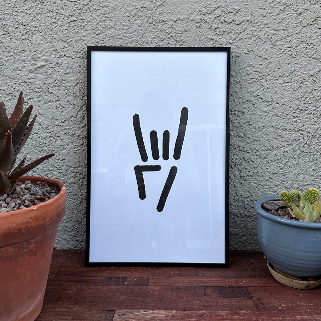 MUNGA Print, Rock 1/2, 11"x17" - Print Only