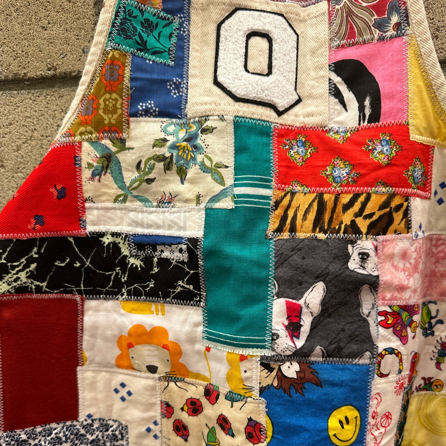 MUNGA Initial Apron, Kids Size XS