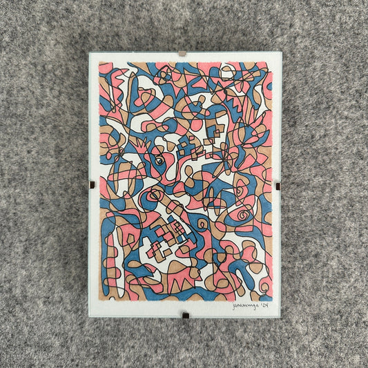 Stained Candy - 002, 5"x7"