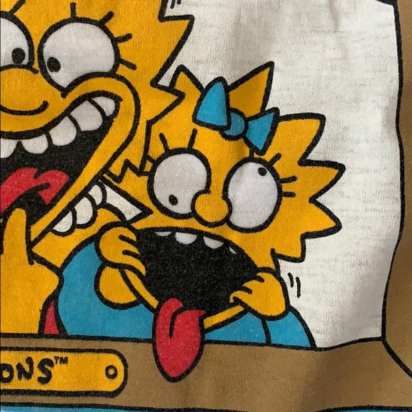 The Simpsons Vintage Single Stitch Tee, Large