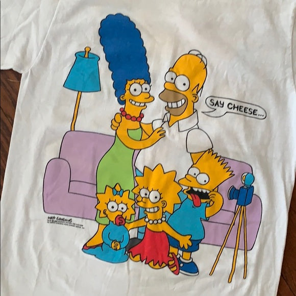 The Simpsons Vintage Single Stitch Tee, Large