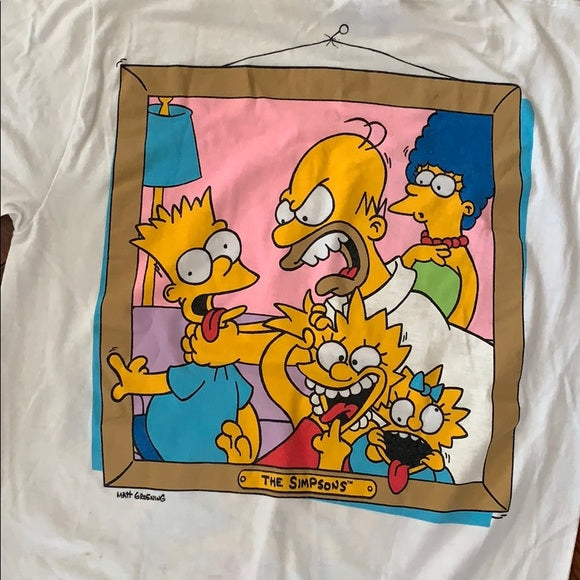 The Simpsons Vintage Single Stitch Tee, Large